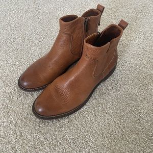 Franco Sarto leather ankle boots